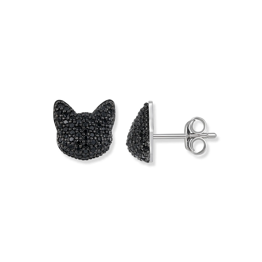 Seinerzeit Kuro Katzen Ohrstecker - SZA-2990-456