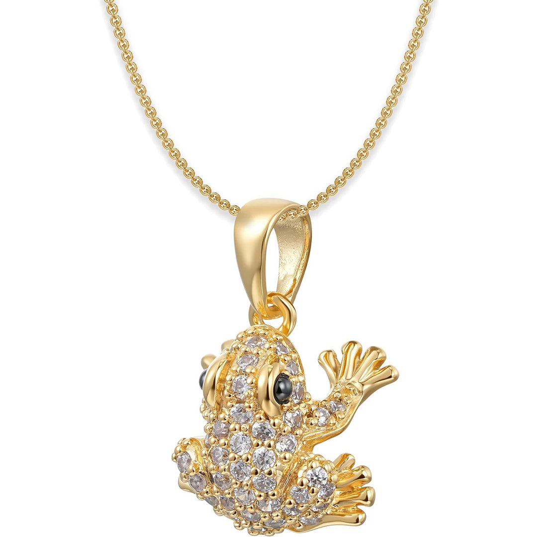 Seinerzeit Lex Gold Frosch Halskette - SZA-3960-140