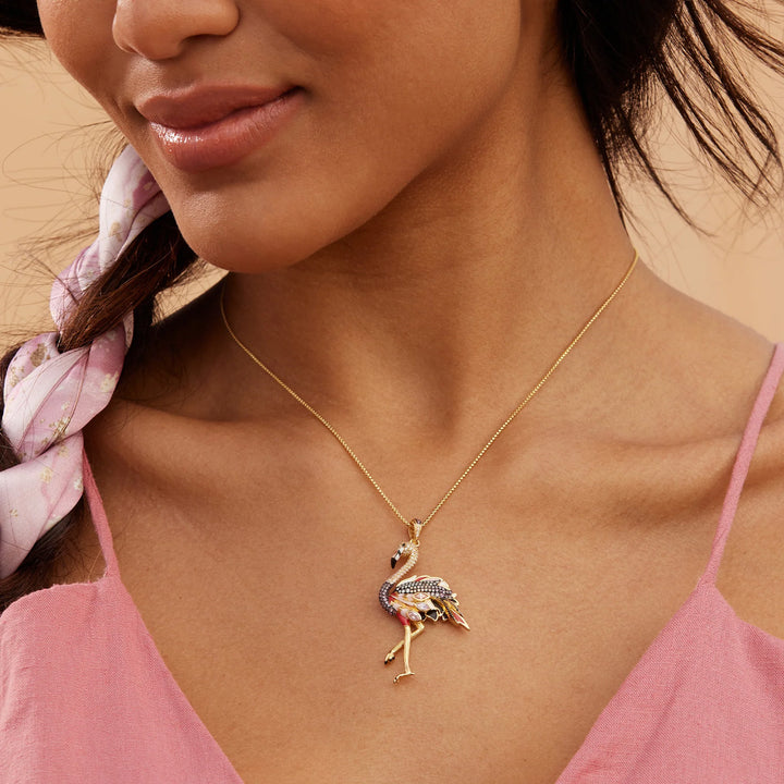 Seinerzeit Fiola Flamingo Anhänger - SZA-3960-404