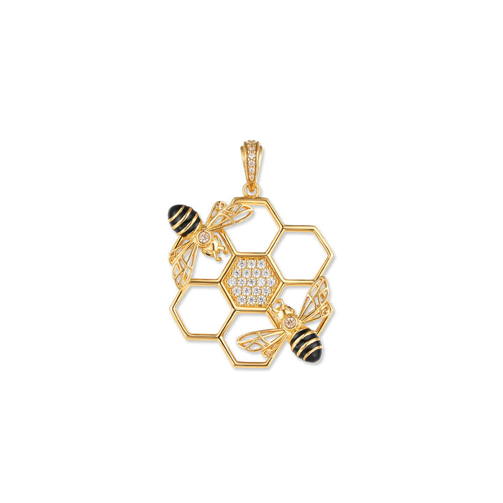 Seinerzeit Bommel Bienen Anhänger - SZA-3960-422