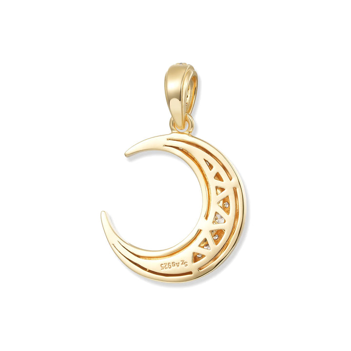 Seinerzeit Muna Gold Mond Anhänger - SZA-3960-462