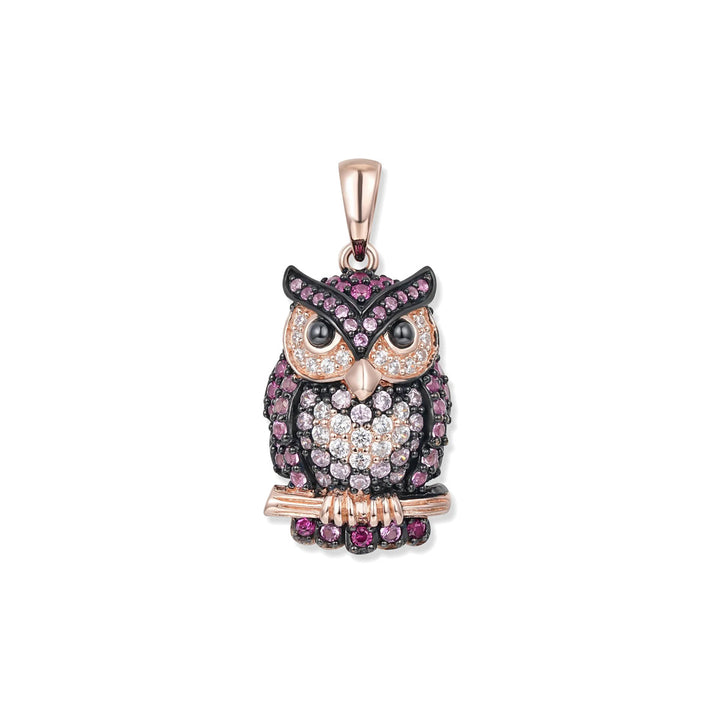 Pendentif hibou Rosi autrefois - SZA-3980-126
