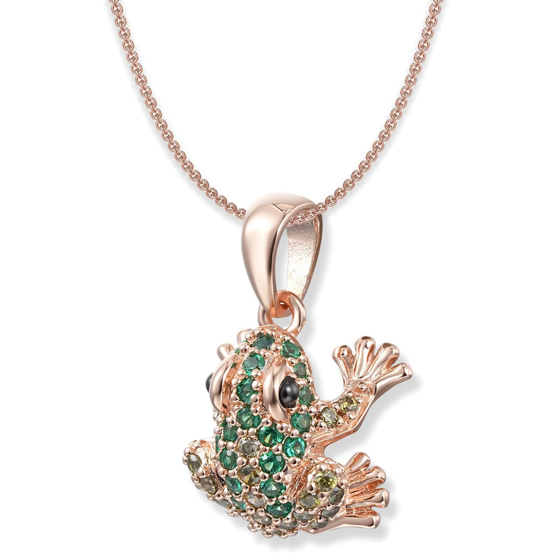 Seinerzeit Tom Green Frosch Halskette - SZA-3983-140