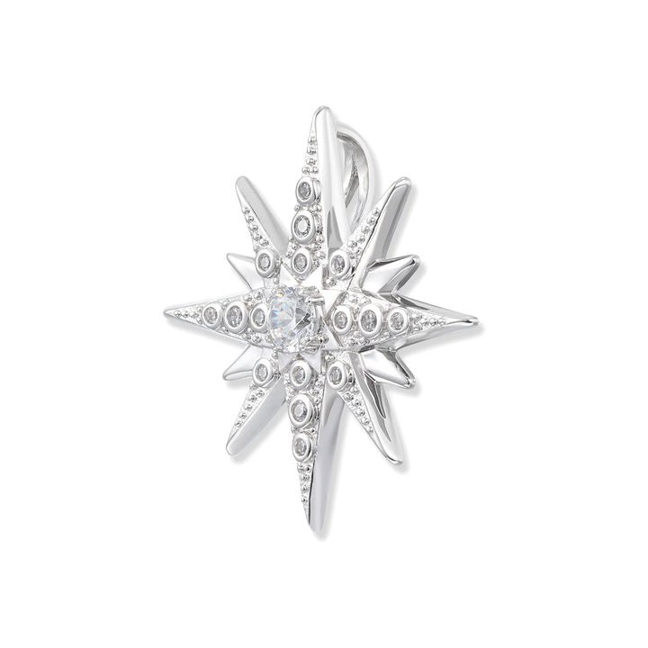 Seinerzeit Astra Silver Stern Anhänger - SZA-3990-460