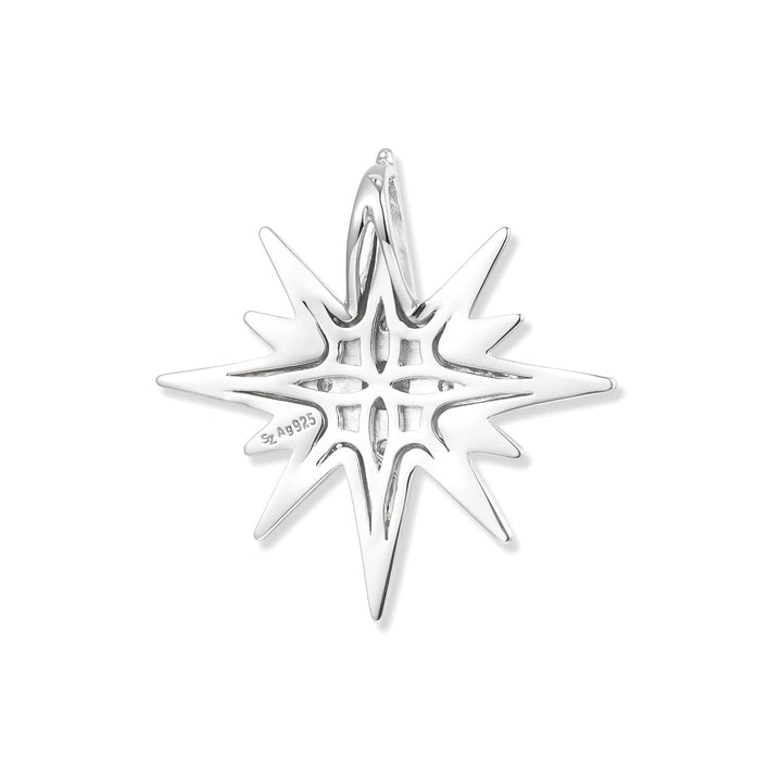 Seinerzeit Astra Silver Stern Anhänger - SZA-3990-460