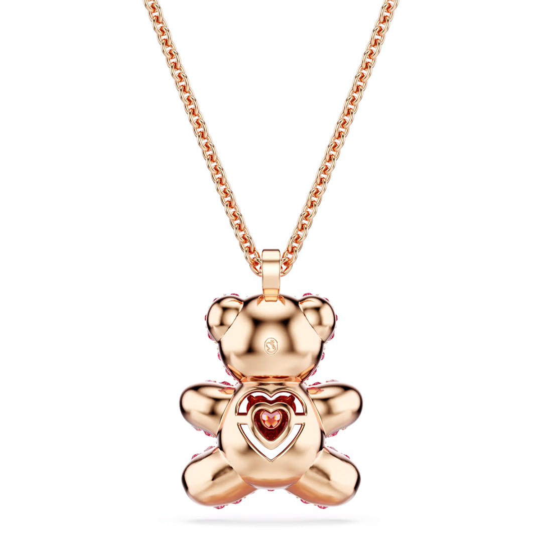 Swarovski Teddy Halskette Bär Rosa Roségold Legierungsschicht - 5642976