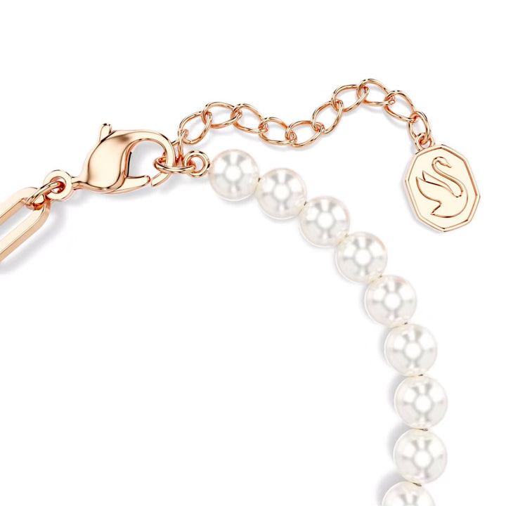 Swarovski Teddy Armband Kristallperle Bär Rosa Roségold Legierungsschicht - 5669169
