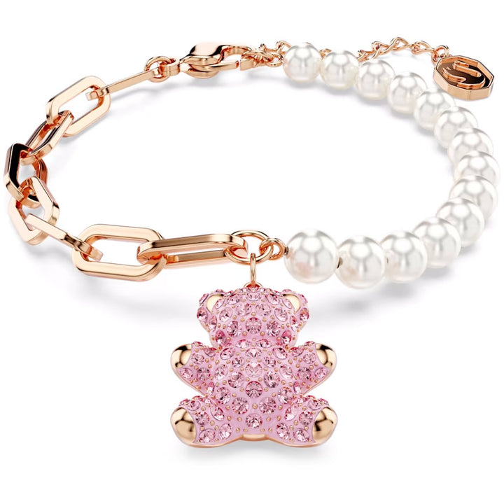 Swarovski Teddy Armband Bär Rosa Roségold - 5669169