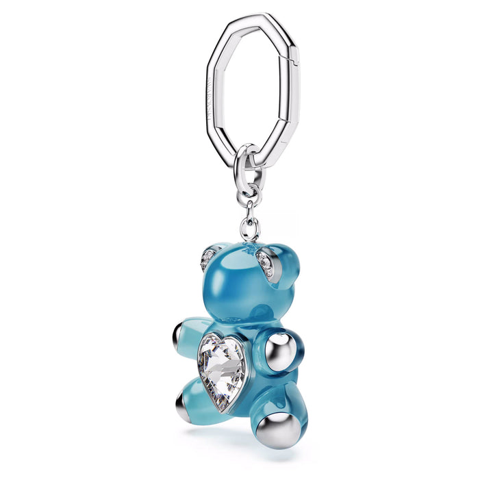Swarovski Teddy Schlüsselanhänger Bär Blau Rhodiniert - 5733826