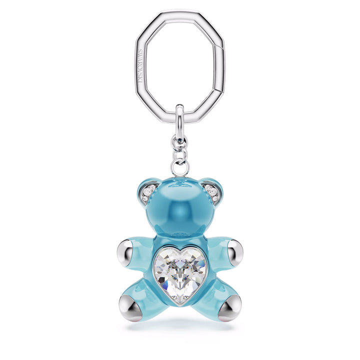 Swarovski Porte-clés Teddy Ours Bleu Métal rhodié - 5733826