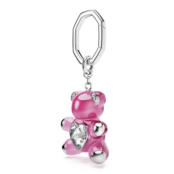 Swarovski Teddy Schlüsselanhänger Bär Rosa Rhodiniert - 5735365