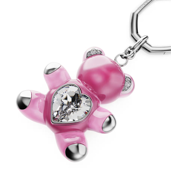 Swarovski Teddy Schlüsselanhänger Bär Rosa Rhodiniert - 5735365