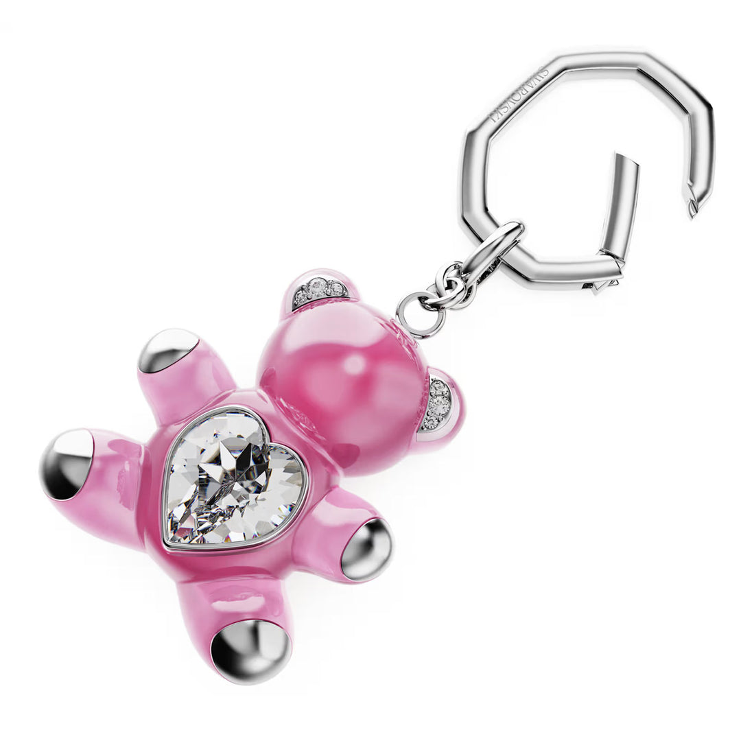 Swarovski Teddy Schlüsselanhänger Bär Rosa Rhodiniert - 5735365
