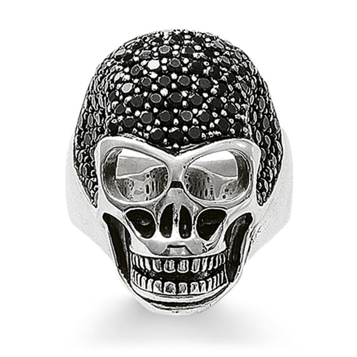 Thomas Sabo Ring Totenkopf Pavé - TR1705-051-11