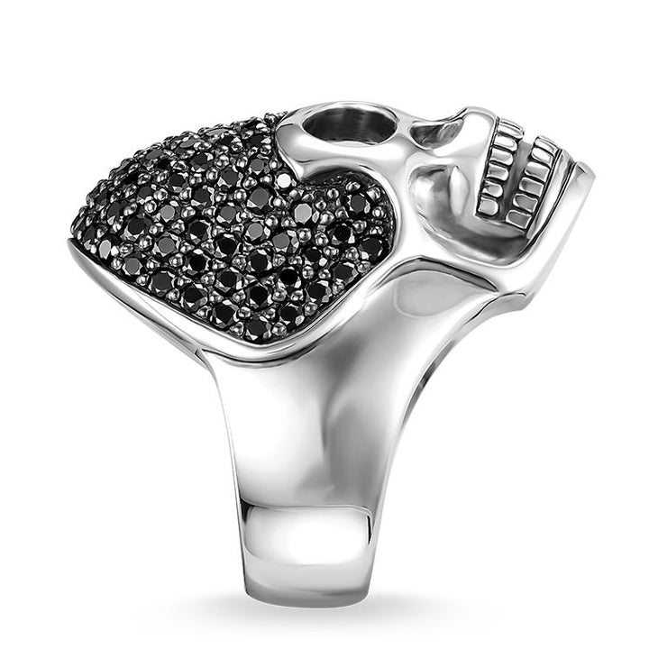 Thomas Sabo Ring Totenkopf Pavé - TR1705-051-11