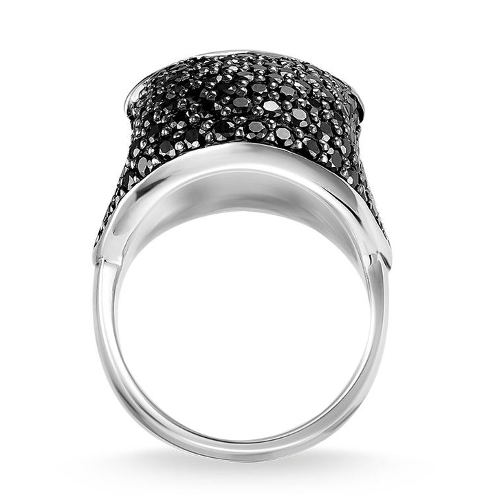 Thomas Sabo Ring Totenkopf Pavé - TR1705-051-11