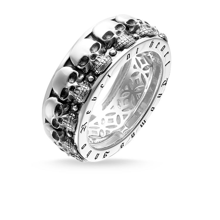 Thomas Sabo Ring Totenköpfe - TR1878-001-12