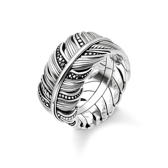 Thomas Sabo Ring Feder Pavé - TR2159-643-11