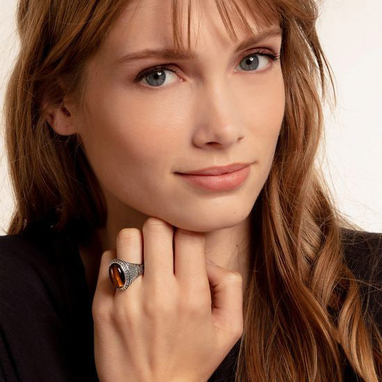 Thomas Sabo Ring Brown - TR2241-826-2
