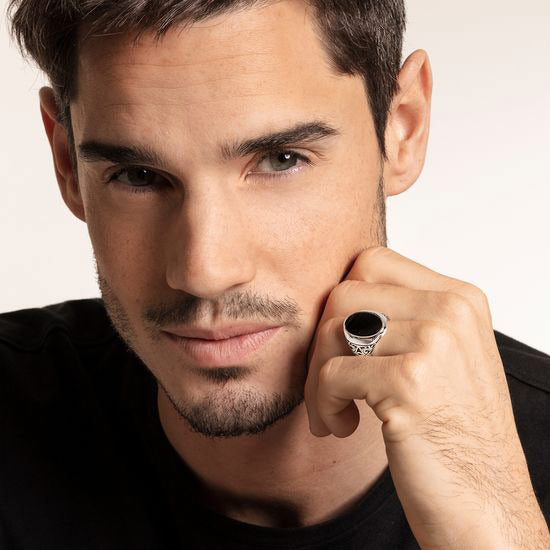 Thomas Sabo Ring Schwarz - TR2242-698-11