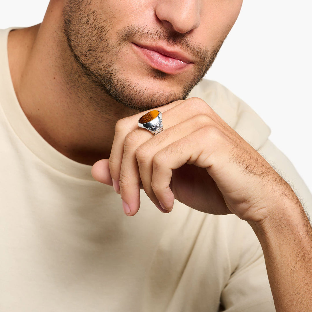 Thomas Sabo Ring Tigerauge - TR2242-826-2