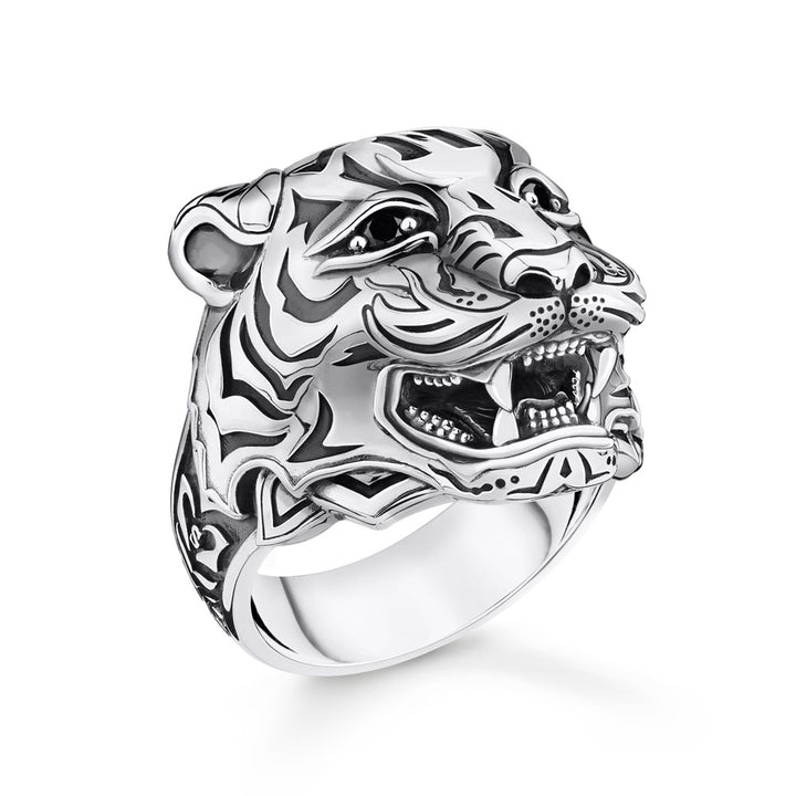Thomas Sabo Ring Tiger Silber - TR2294-643-21