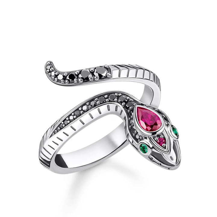 Thomas Sabo Ring Schlange Silber - TR2304-342-7