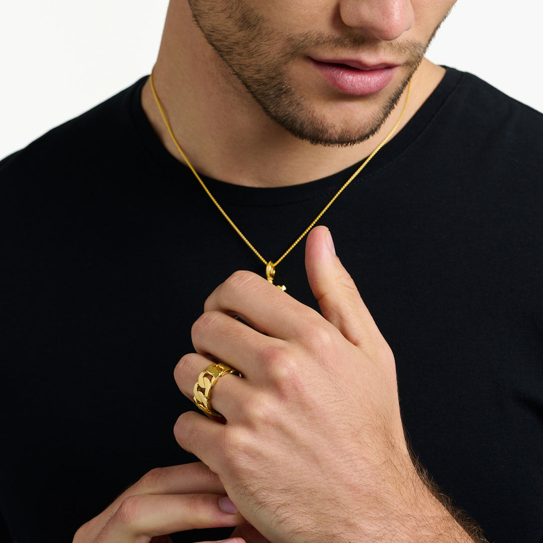Thomas Sabo Ring Glieder Gold - TR2328-413-39