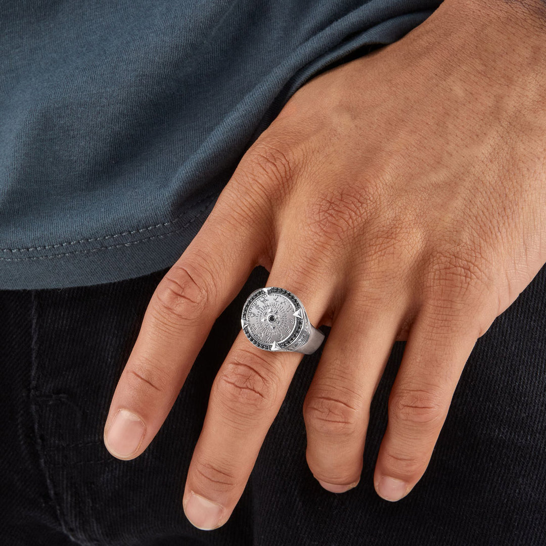 Thomas Sabo Ring Elements of Nature Silber - TR2330-643-18