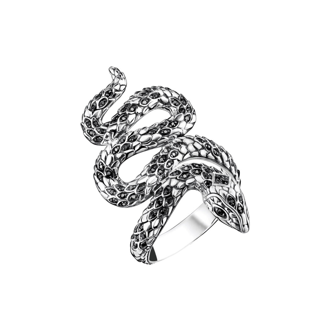 Thomas Sabo Ring Geschwärzt Schlange - TR2418-643-11-56