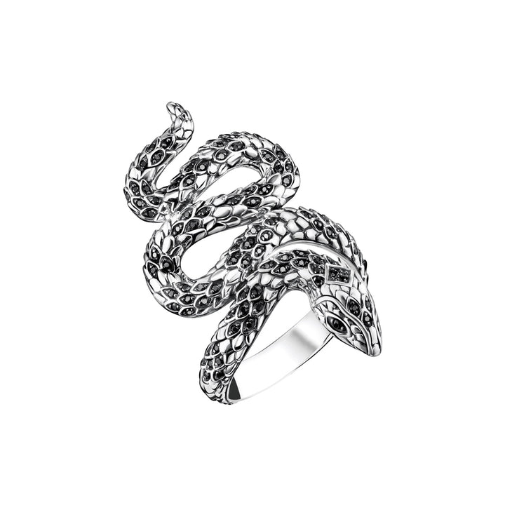 Thomas Sabo Ring Geschwärzt Schlange - TR2418-643-11-56