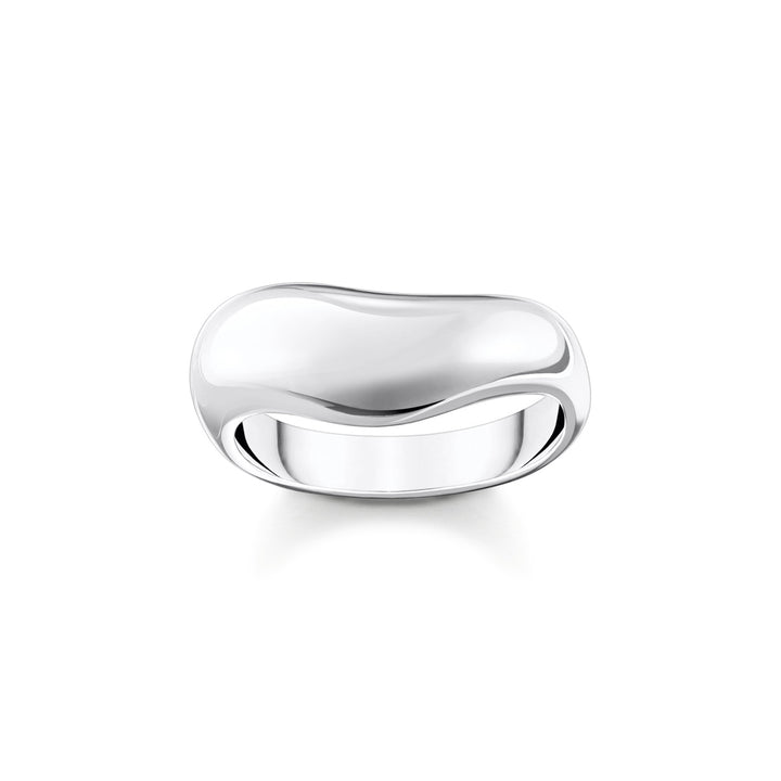 Thomas Sabo Ring mit geschwungener Form Silber - TR2473-001-21