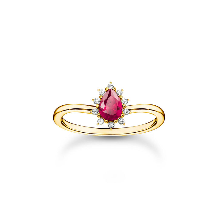 Thomas Sabo Ring Vintage Romance vergoldet - TR2479-995-10