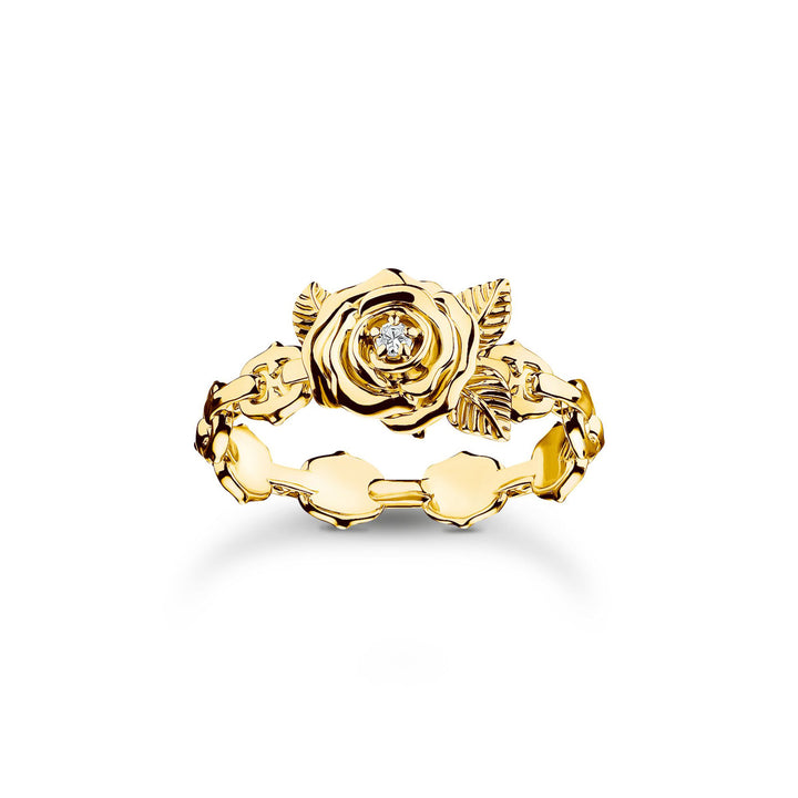 Thomas Sabo Ring Roses Romance vergoldet - TR2482-414-39