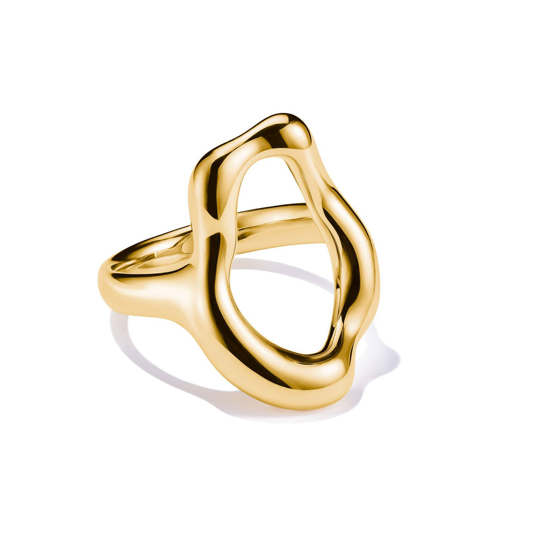 Thomas Sabo Ring Natural Beauty vergoldet - TR2486-413-39
