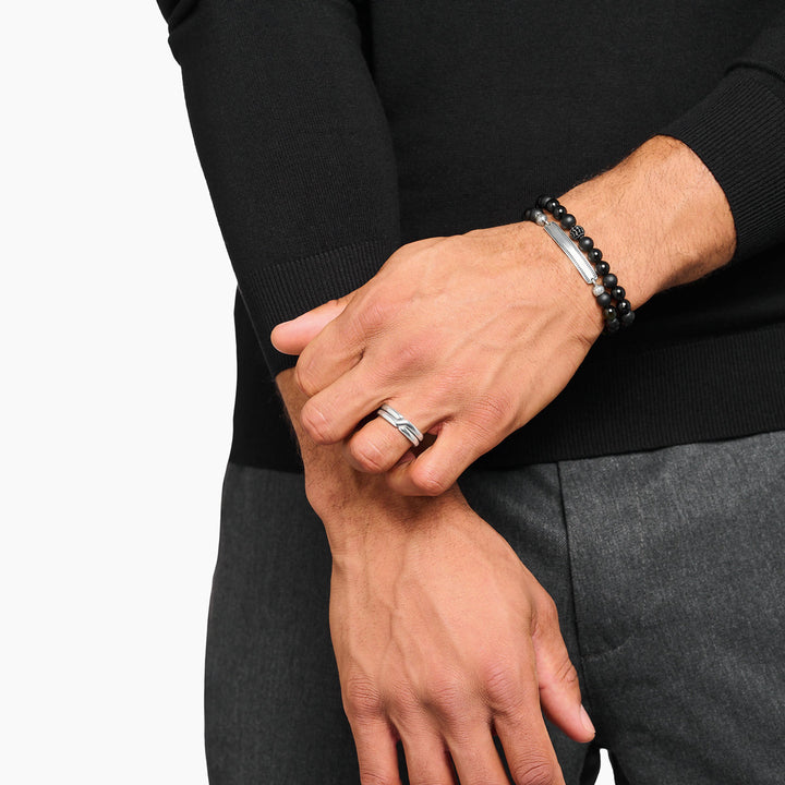 Thomas Sabo Ring gekreuzt Silber - TR2492-001-21