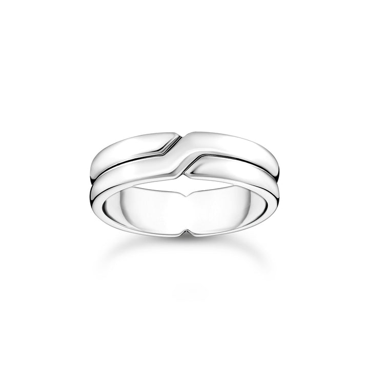 Thomas Sabo Bagues croisées argent - TR2492-001-21