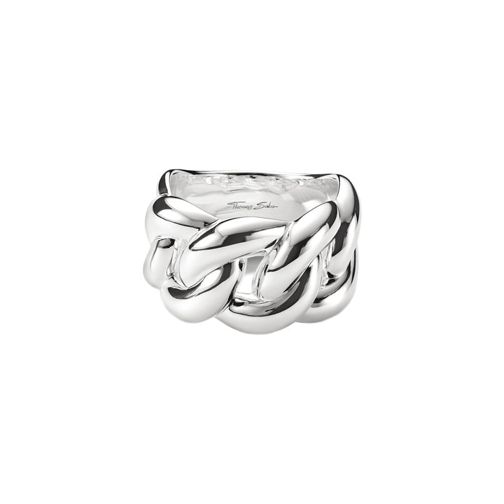 Thomas Sabo Ring Geflochten Bold Elegance Silber - TR2521-001-21