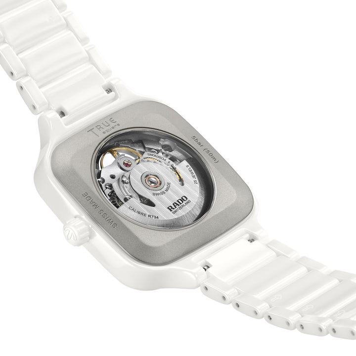 Rado True Square Automatic Open Heart Diamonds - R27073712