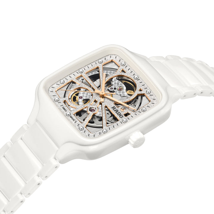 Rado True Square Automatic Open Heart Diamonds - R27073722
