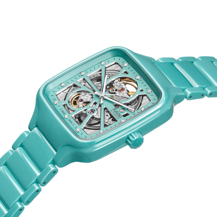 Rado True Square Automatic Open Heart Diamonds - R27176712