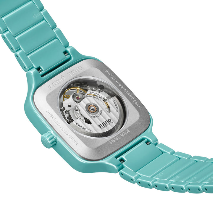 Rado True Square Automatic Open Heart Diamonds - R27176712