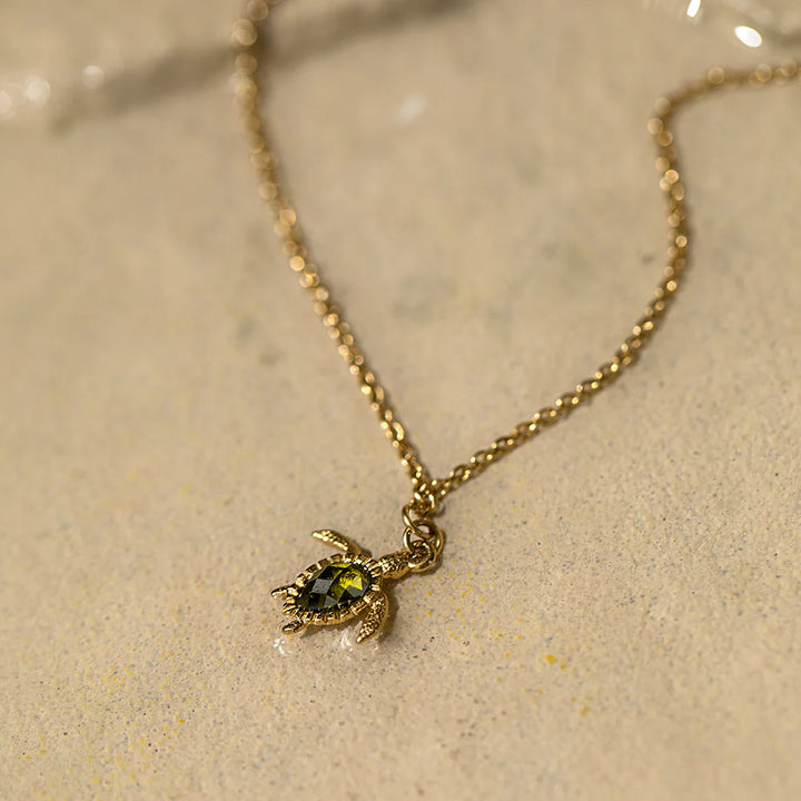 Paul Hewitt Turtle Mono Halskette Gold - PH-JE-0659