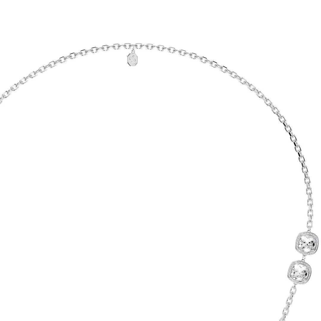 Swarovski Una Angelic Halskette und Brosche Kissenschliff Weiss Metall Mix - 5751324