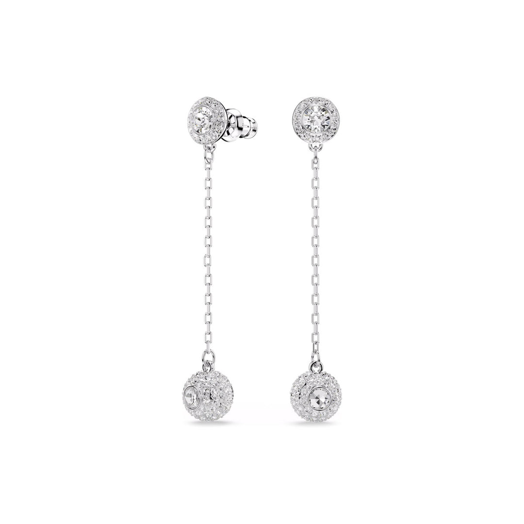Swarovski Una Angelic Drop Ohrhänger Rundschliff Weiss Rhodiniert - 5732273