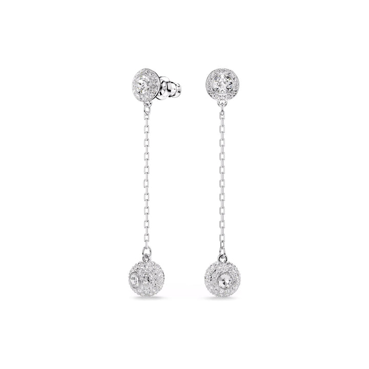 Swarovski Una Angelic Drop Ohrhänger Rundschliff Weiss Rhodiniert - 5732273