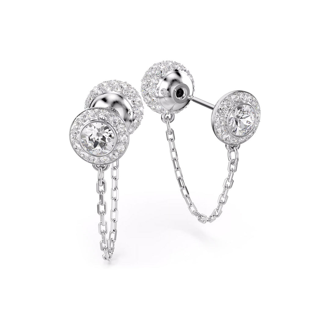 Swarovski Una Angelic Drop Ohrhänger Rundschliff Weiss Rhodiniert - 5732273