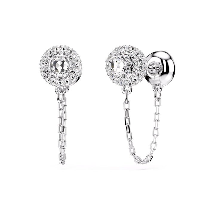 Swarovski Una Angelic Drop Ohrhänger Rundschliff Weiss Rhodiniert - 5732273
