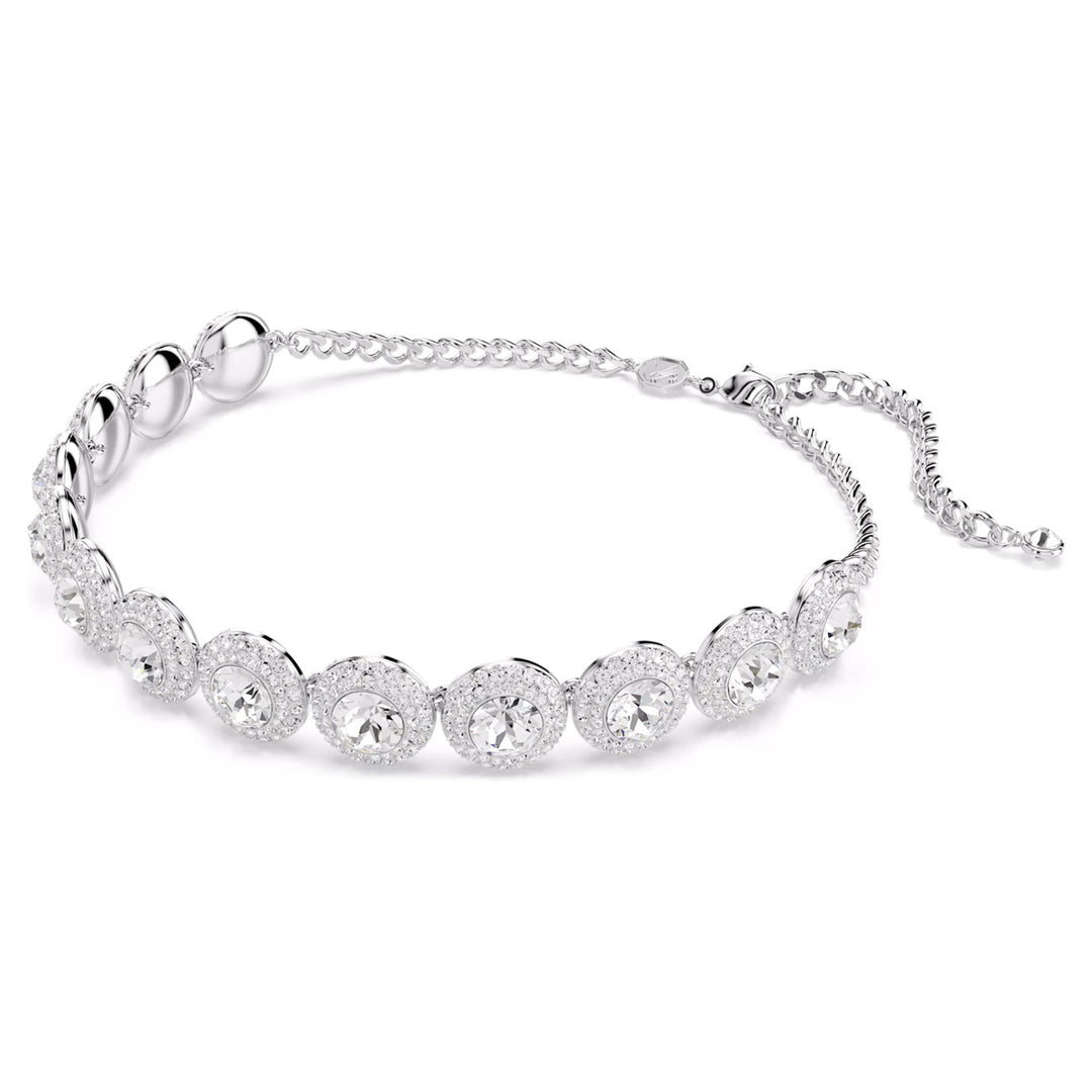 Swarovski Una Angelic Halsband Weiss Rhodiniert - 5733194