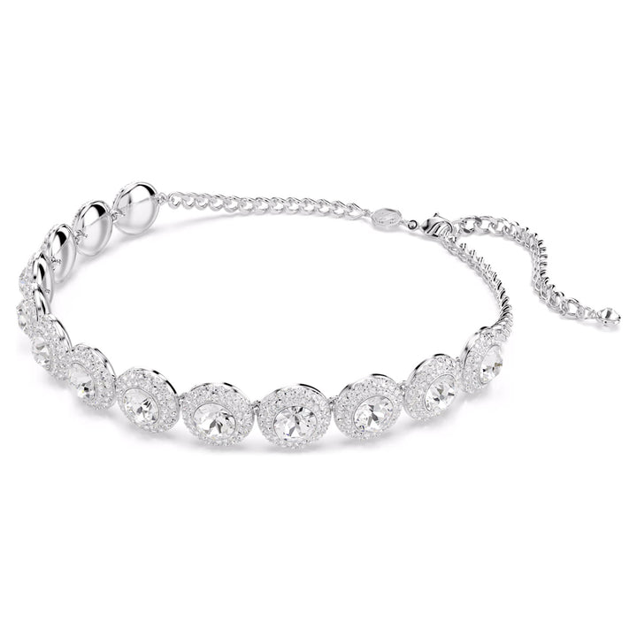 Swarovski Una Angelic Halsband Weiss Rhodiniert - 5733194